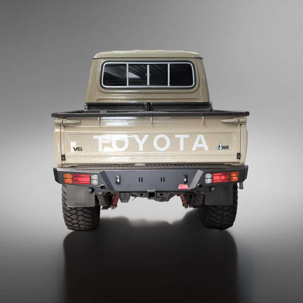 LANDCRUISER 79 Series PICK UP ONLY 2007 - to current: REAR REPLACEMENT BUMPER + TOWBAR
