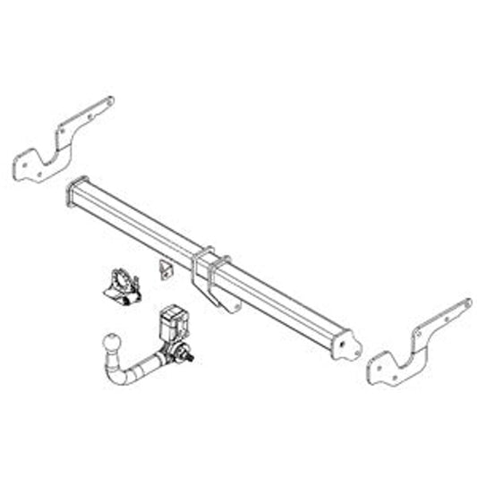Nissan Qashqai III (J12) Detachable Towbar Wiring Harness Included (2022-Current)