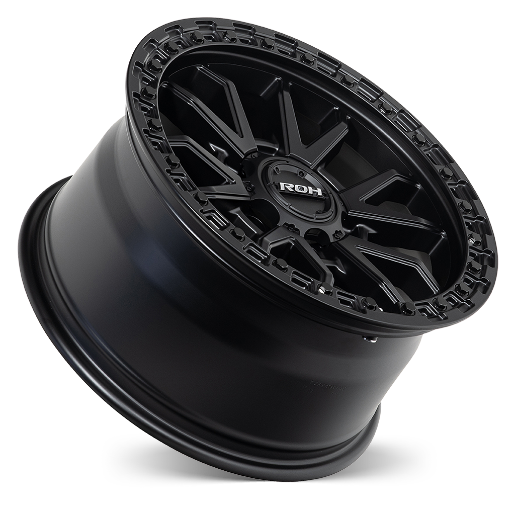 ROH RAID MATT BLACK 18X9 +35 6/139.7