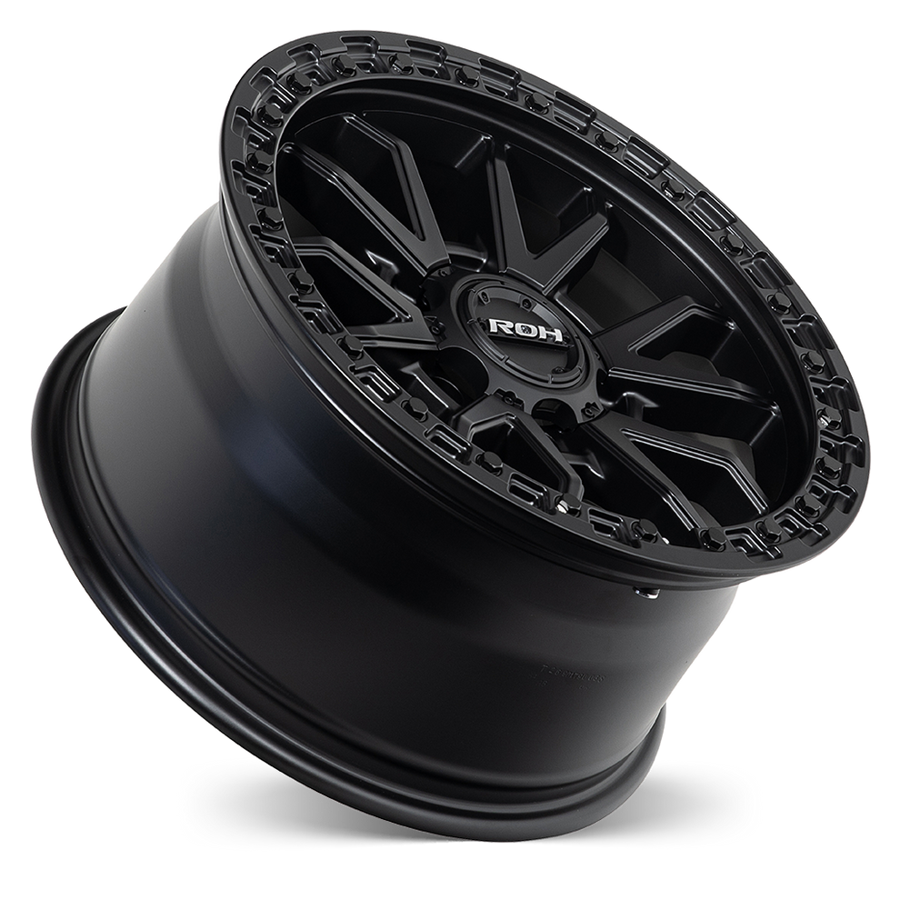ROH RAID MATT BLACK 18X9 +35 6/139.7