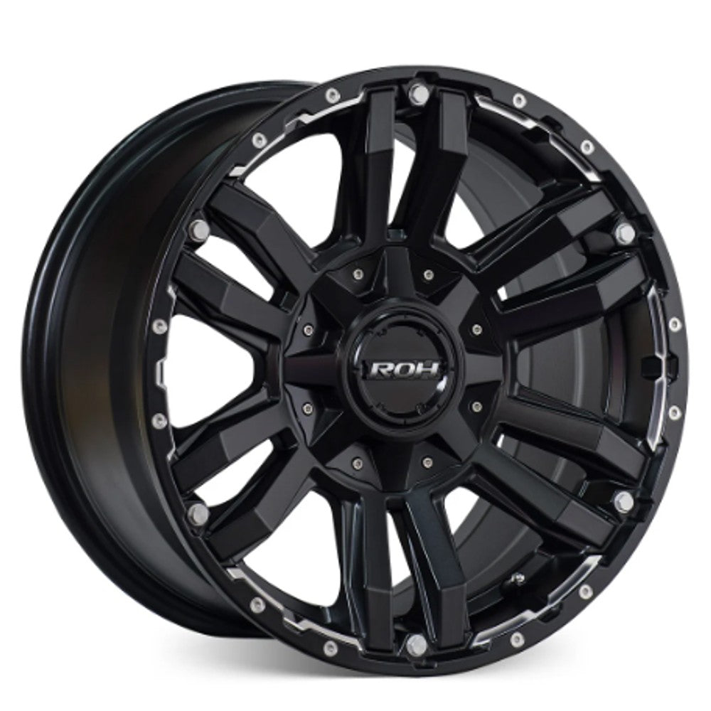 ROH Vapour Matt Black 17X9-12 5/150