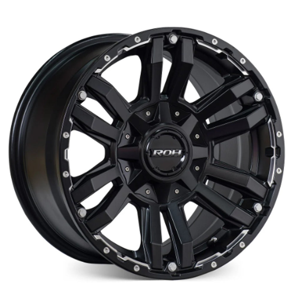 ROH Vapour Matt Black 17X9-12 5/150