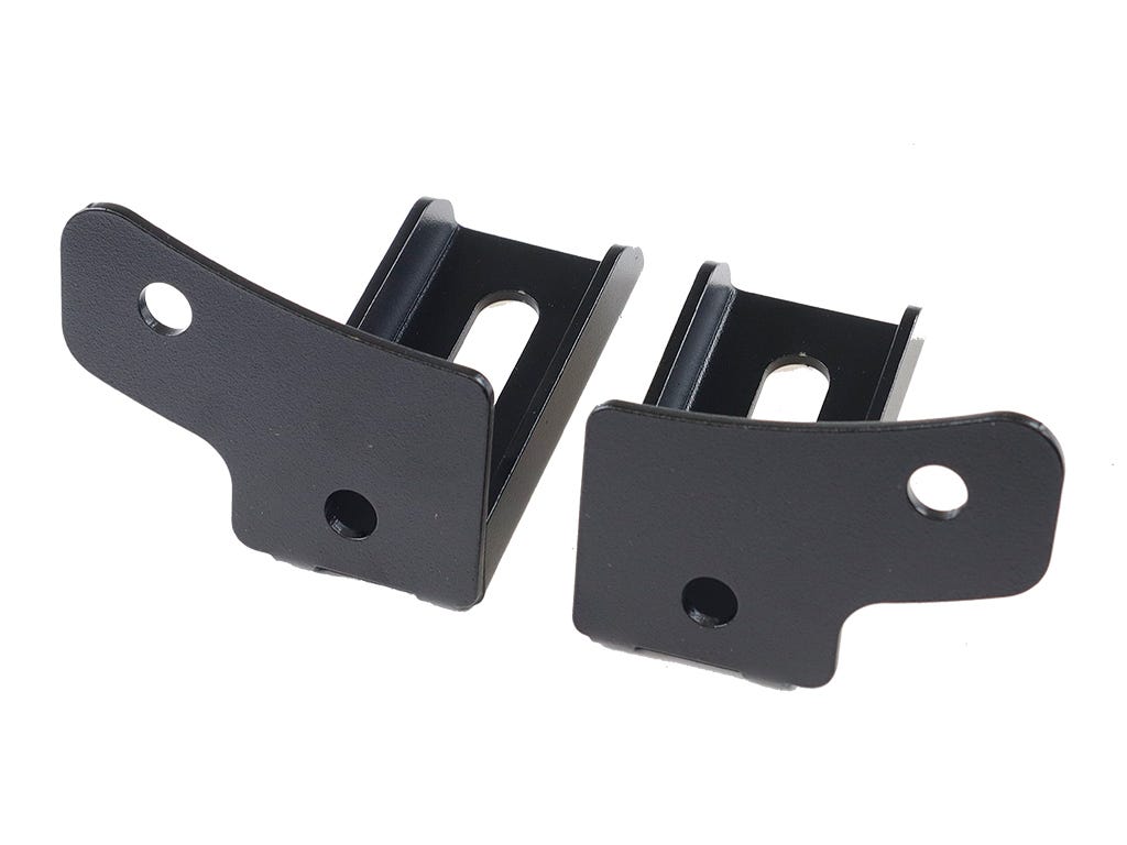 Jeep Wrangler Jk/Jku Windshield Spot Light Brackets (2007-Current)