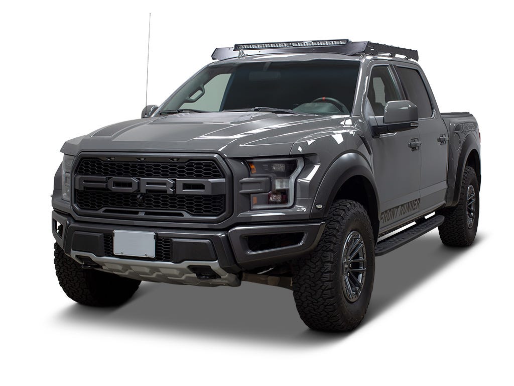 Ford F-150 Crew Cab W/ Sunroof (2015-2020) Slimsport Rack 40in Light Bar Wind Fairing