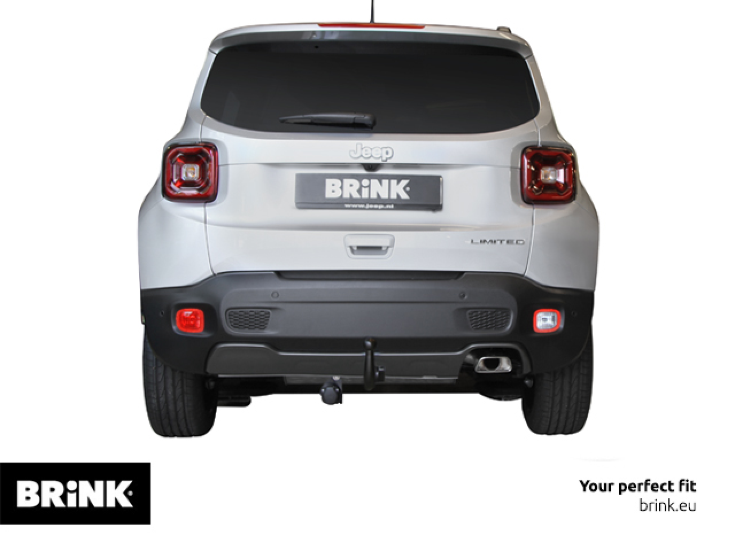JEEP COMPASS (MP)  Brink swan neck (fixed)  Wiring Harness Included