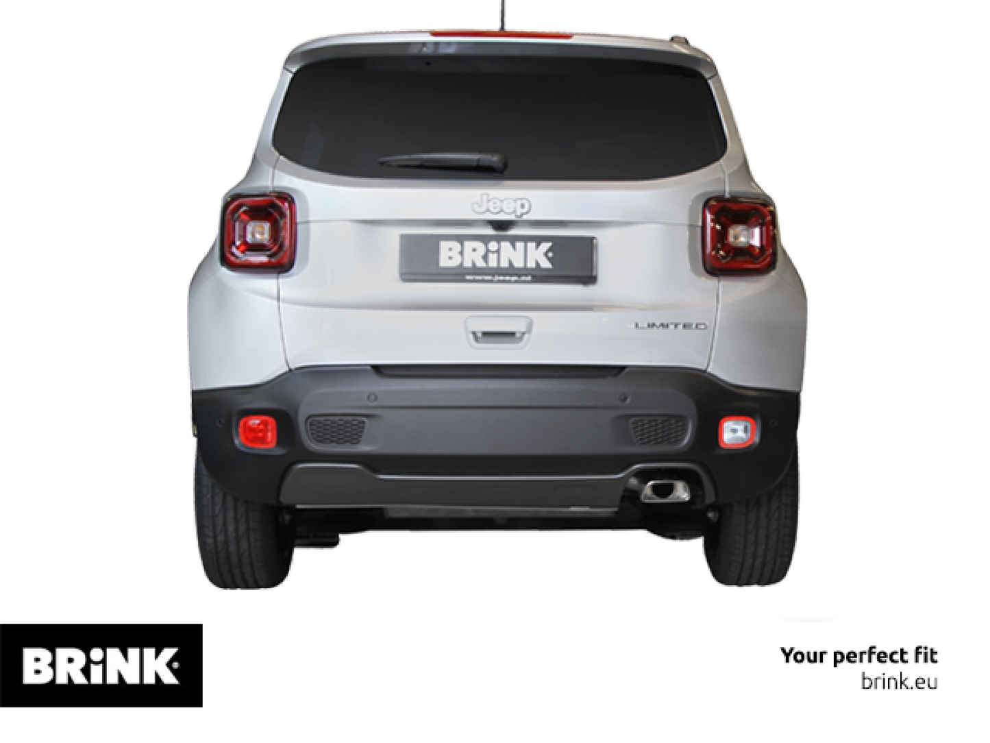 JEEP RENEGADE (BU)  Brink swan neck (fixed)  Wiring Harness Included