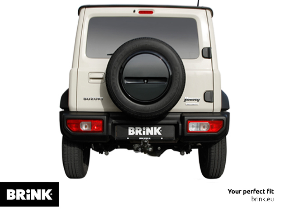 Suzuki Jimny Closed Off-Road Vehicle (A6G) Flanged Ball Towbar Plug n Play Wiring Harness Included (2018-Current)