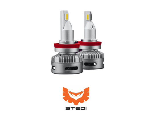 Stedi Projector HIV-1 - H9 - H8 LED Headlight Globes (Pair)