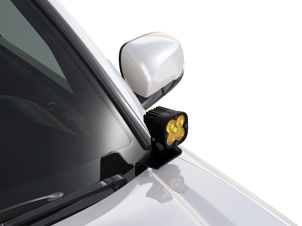 Toyota Tacoma 3rd Gen Ditch Mount A-Pillar Light Brackets (2015-2023)