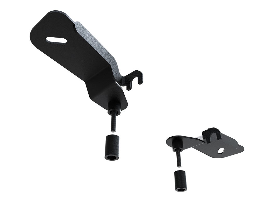 Jeep Wrangler JL Ditch Mount A-Pillar Light Brackets (2007-Current)