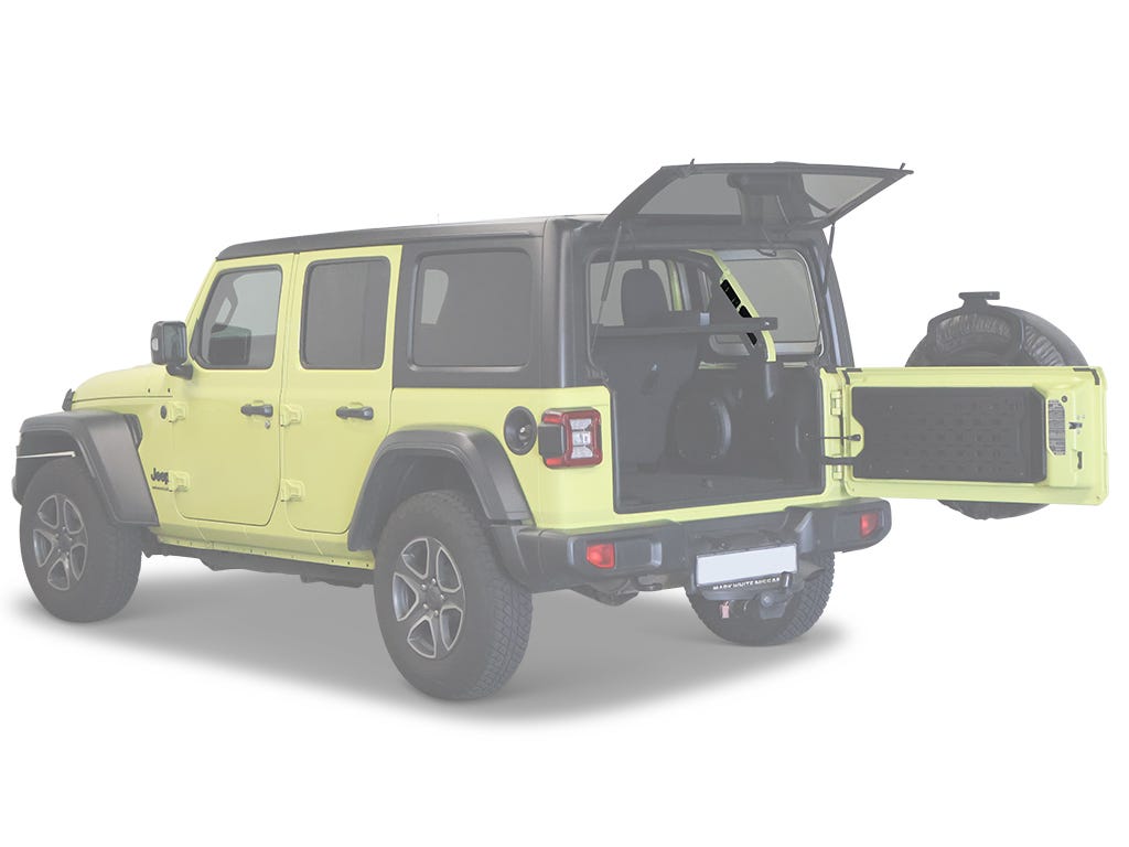 Jeep Jlu Cargo Molle Interior Shelf Mounting Bracket