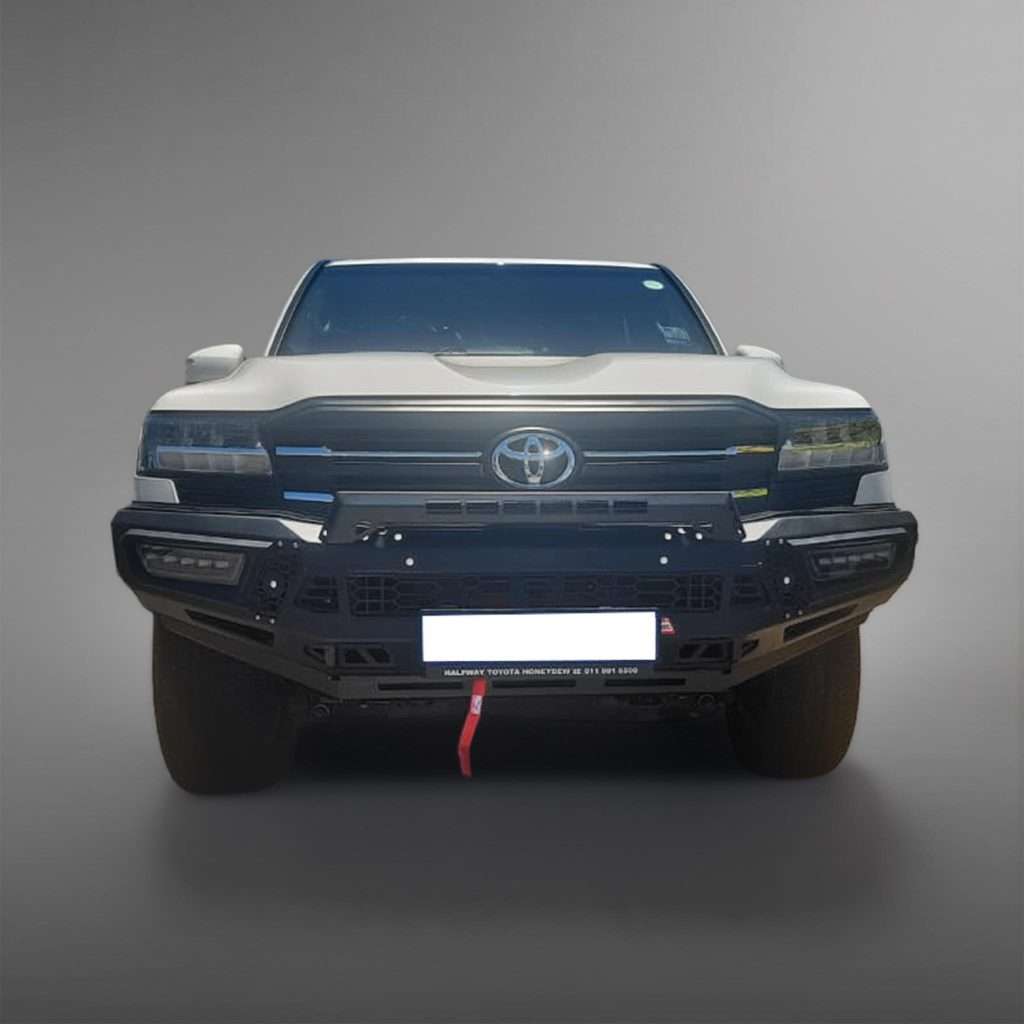 LANDCRUISER 300 SERIES 2022 to current: PEGASUS MILD STEEL FRONT BUMPER REPLACEMENT BULLBAR