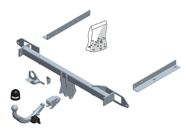 OPEL ASTRA J (P10) BMA Detachable Tow Bar Hatchback