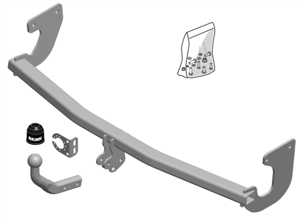 HYUNDAI i20 (GB) Fixed tow bar Hatchback