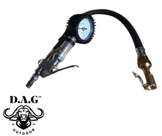 TYRE INFLATING PRESSURE GAUGE GUN