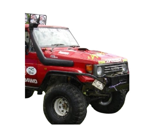 TOYOTA LC 79/75 SERIES SNORKEL ROUND LIGHT UP TO 1999 - 2007
